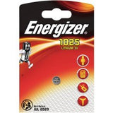 Batteria a bottone Energizer cr1025 3v display volantino