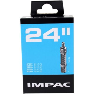 IMPAC (Schwalbe) Tubo interno DV10 24 pollici 47 60-406 DV 40 mm