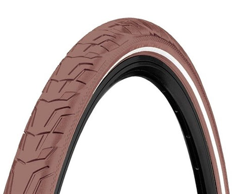 Continental ride city 28 x 1,75 cablato marrone marrone