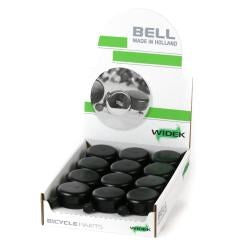 Widek b.v. campanello widek in acciaio aldo laccato nero con batacchio in plastica (10)