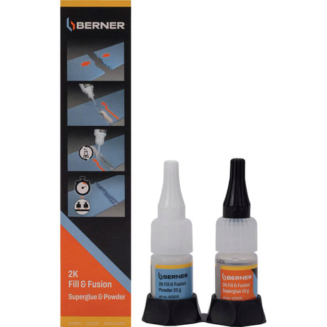Cema Berner colla bicomponente supercolla 2k fill fusion 10g