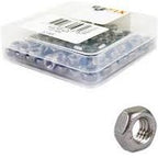 Scatola Bofix da 50 dadi in acciaio inox m3