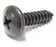 Marcatori scooter BOFIX 3.5x16 con anello - nero (25 pezzi)