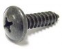 Marcatori scooter BOFIX 3.5x16 con anello - nero (25 pezzi)