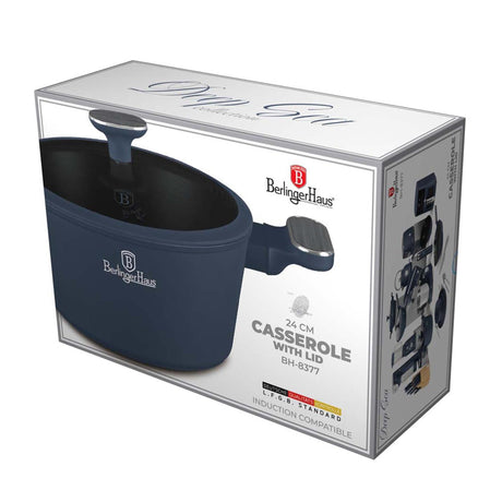 Berlingerhaus Casseruola Berlinger Haus Deep Sea Collection con coperchio ø24cm