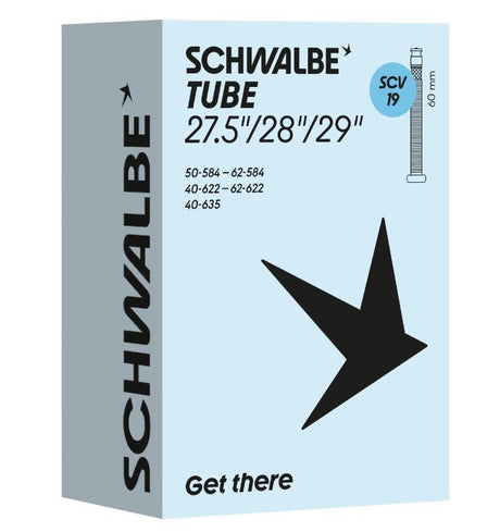 Camera d'aria Schwalbe scv19 28 pollici 40 62-584 635 valvola clik 60mm