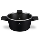 Casseruola Blaumann Black Silver Collection con coperchio ø24cm