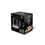 Bollitore elettrico Blaumann collezione black silver 1,7 l 2200 w