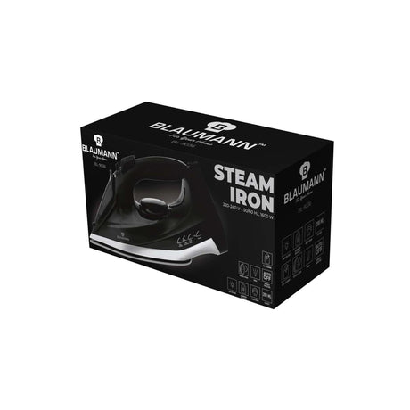 Ferro da stiro Blaumann collezione nero argento 1700w