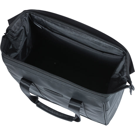 Basil borsa grand tarpaulin shopper nero mik ganci | 23 l
