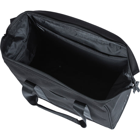 Borsa Basil grande shopper per biciclette nera | ganci mik | 23 l