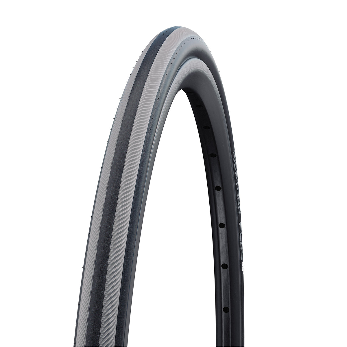 Schwalbe Wire Band Rightrun Active 25-489 Nero Grigio