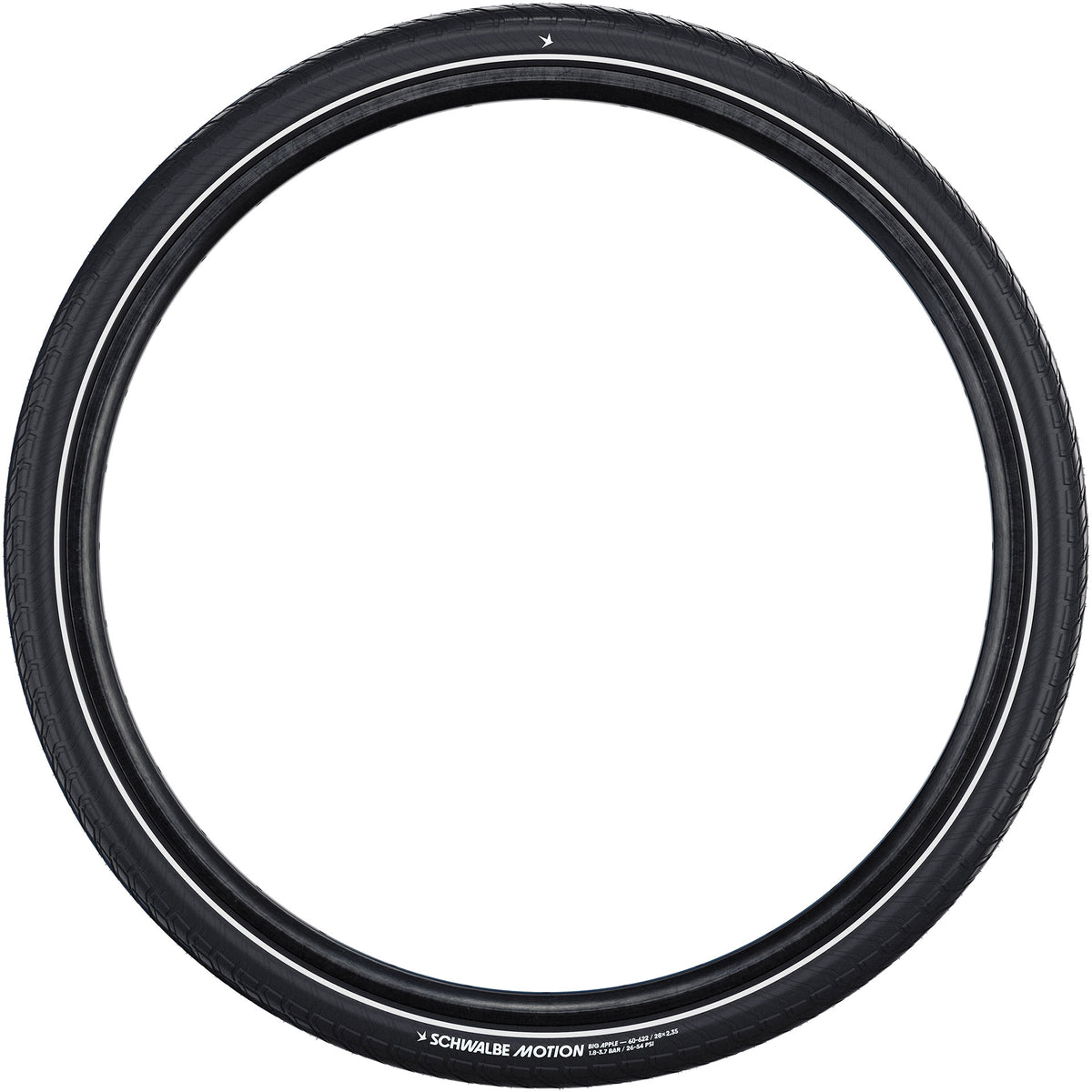 Schwalbe benelux b.v. Schwalbe Copertoncino Motion Big Apple 55-622 +R Nero