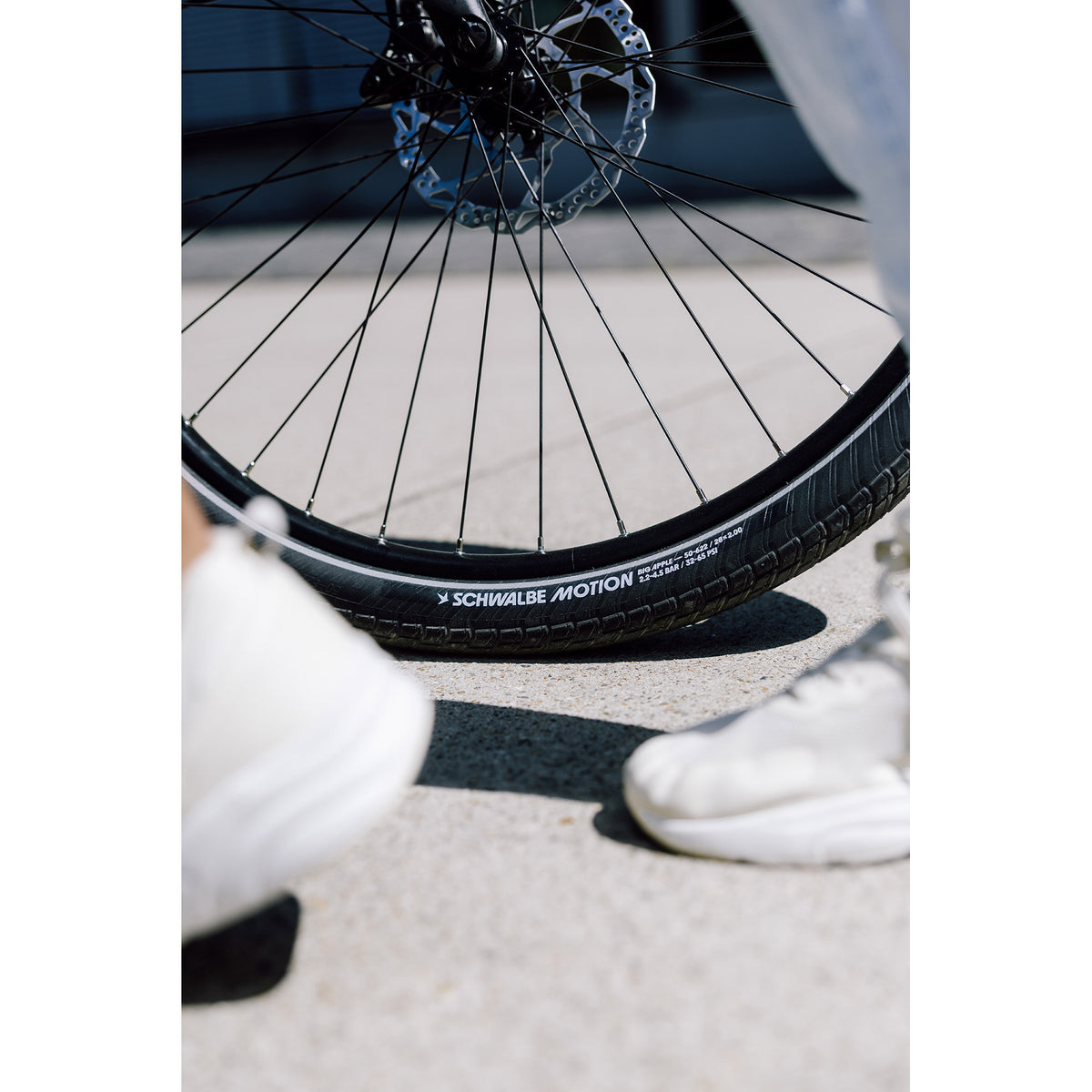 Schwalbe benelux b.v. Schwalbe Copertoncino Motion Big Apple 55-622 +R Nero
