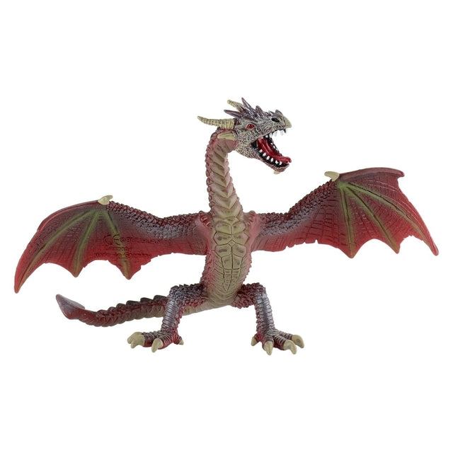 Drago Bullyland volante rosso marrone (75591)