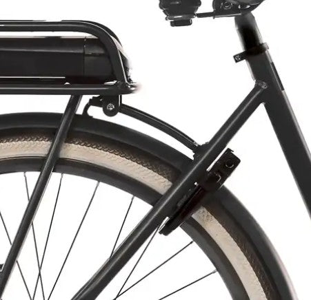Staffa portapacchi posteriore Cortina jet black opaco l130mm