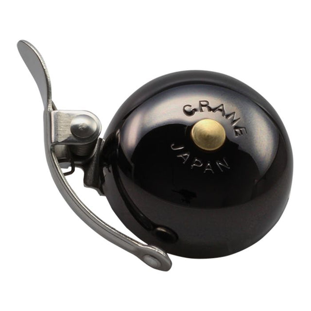 Crane mini suzu bell (pressofuso) - neo nero