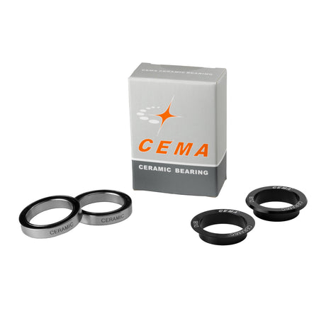 Set cuscinetti Cema per supporti doppiati compatibili in acciaio inox