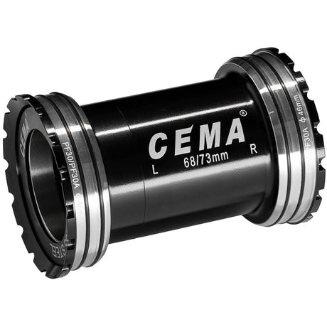 Movimento centrale Cema PF30 BB30 PF30 SG3 rivestito in ceramica nero