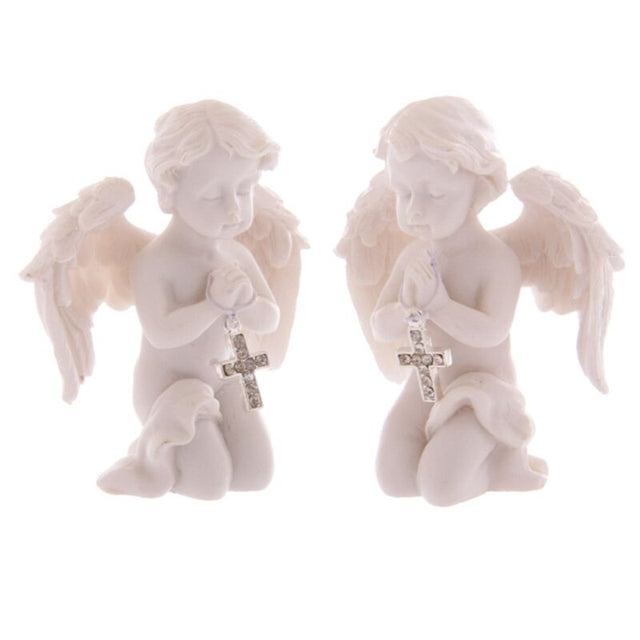 Cherubino con croce scintillante