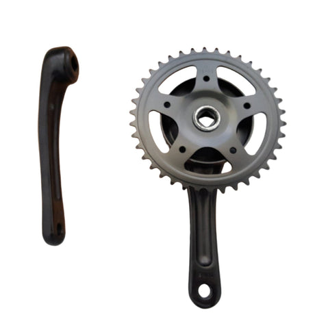 Set di manovella a catena CL006 38t 95mm disco 3 32 nero