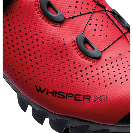 Scarpe mtb Catlike Whisper x1 mtb nylon taglia 42 rosse