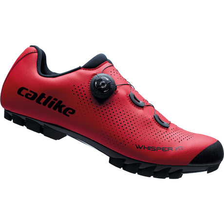 Scarpe mtb Catlike Whisper x1 mtb nylon taglia 43 rosse