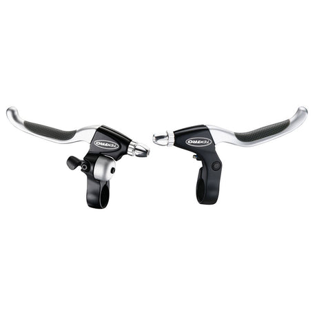 Tektro CL530TS+CL533RT Rollerbrake Hand Set Black Satin a 4 dita con campana (pacchetto sospeso)