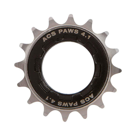 Acs ruota libera bmx 16t 3 32 zampe 4.1 nichel nero