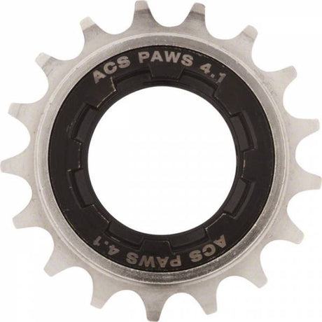 Acs ruota libera bmx 17t 3 32 zampe 4.1 bsa nichel nero