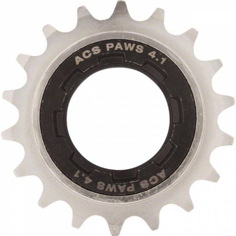 Acs ruota libera bmx 18t 3 32 zampe 4.1 bsa nichel nero
