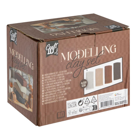 Argilla da modellare Craft ID - 4 pz.