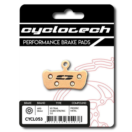 Cyclotech, cyclotech cyclotech schijfremblok prodisc metal sram g2
