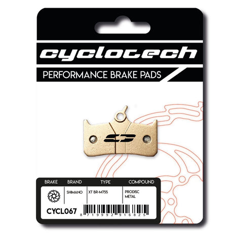 Cyclotech, cyclotech cyclotech schijfremblok prodisc metal shimano deore