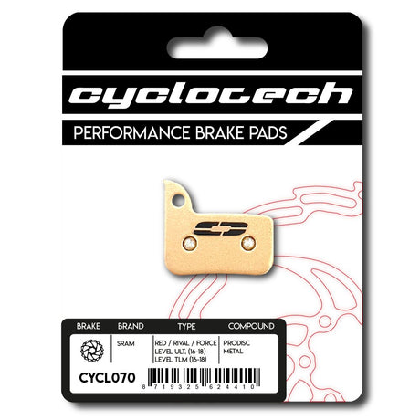 Cyclotech, cyclotech cyclotech schijfremblok prodisc metal sram red