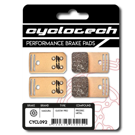 Cyclotech, cyclotech cyclotech schijfremblok prodisc metal magura gustav pro