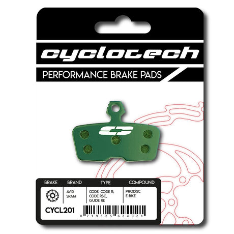 Cyclotech, cyclotech cyclotech schijfremblok prodisc e-bike sram code