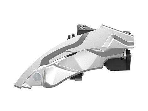 DERILLE ANTERIORE Sunrace M924 9V Dual Pull Silver