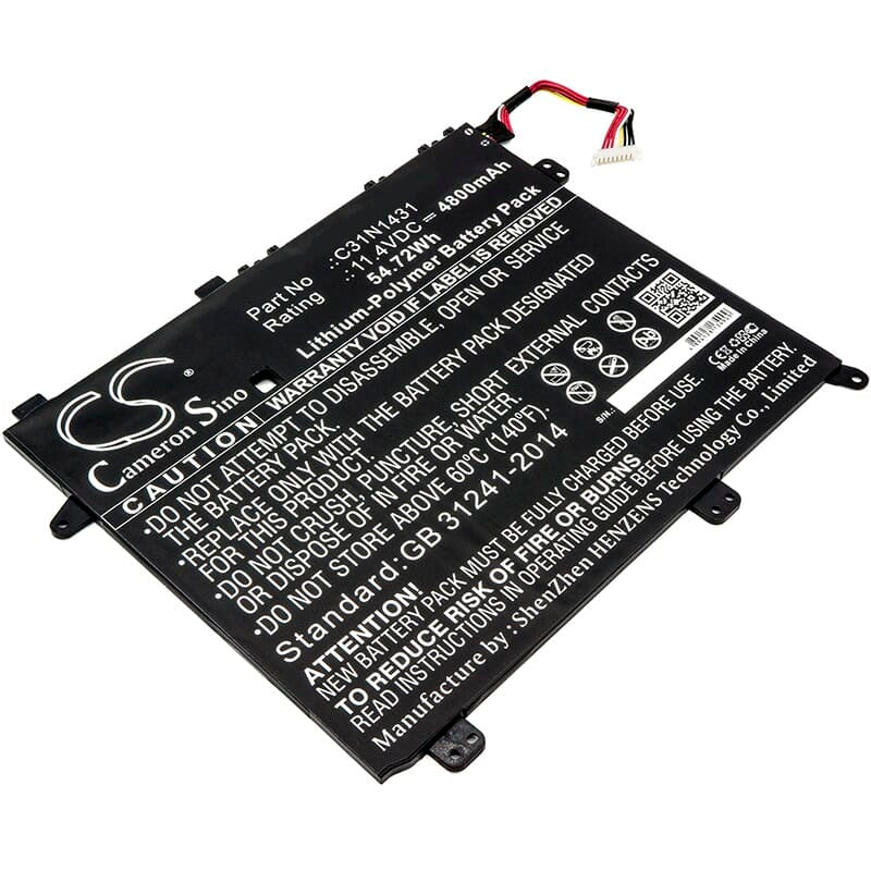 Batteria per laptop sostitutiva 4800 mAh