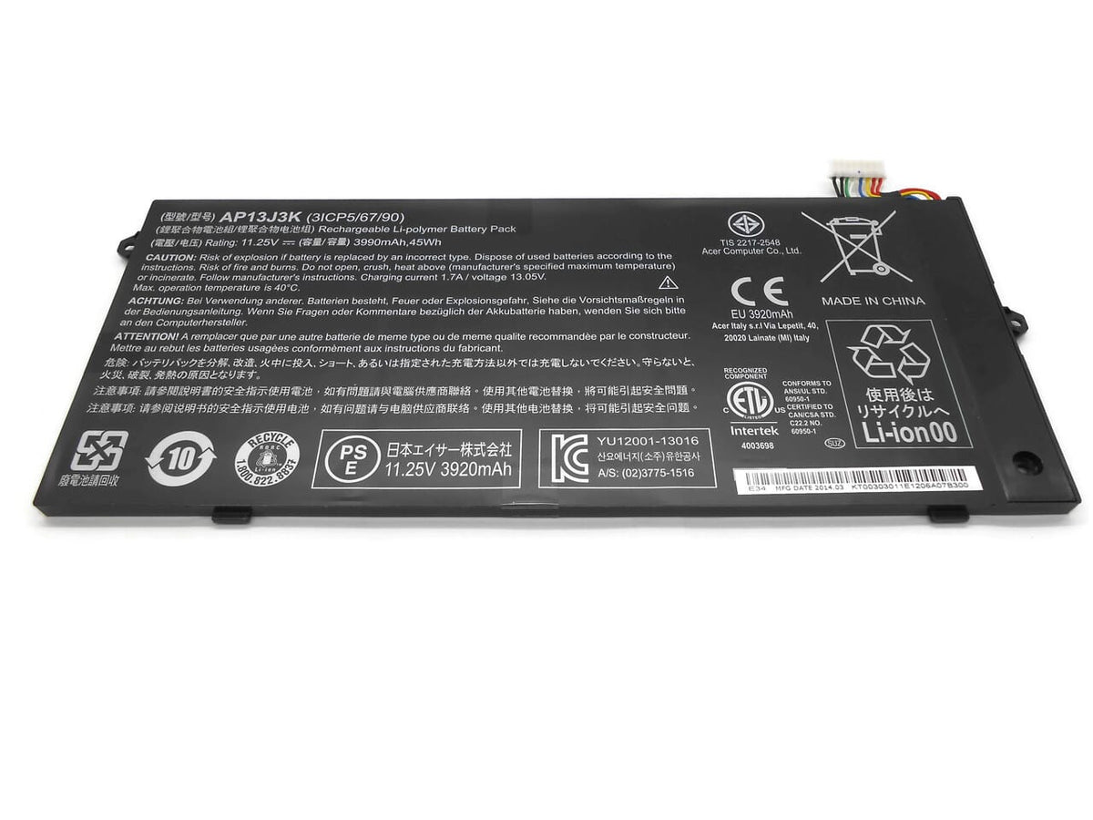 Batteria portatile Acer 3950mah