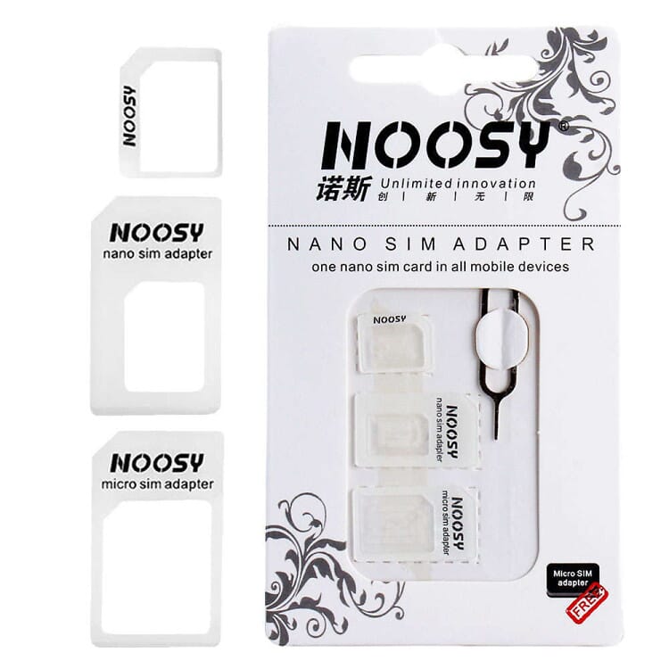 Adattatore per schede nano e micro SIM