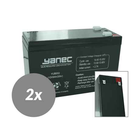Yanec ups set sostituzione batteria rbc131 (cavi esclusi)