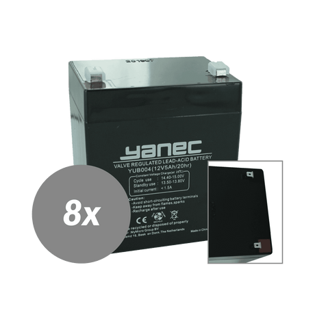 Yanec ups set sostituzione batteria rbc155 (cavi esclusi)