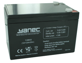 Yanec ups set sostituzione batteria rbc4 (cavi esclusi)