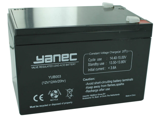 Yanec ups set sostituzione batteria rbc4 (cavi esclusi)
