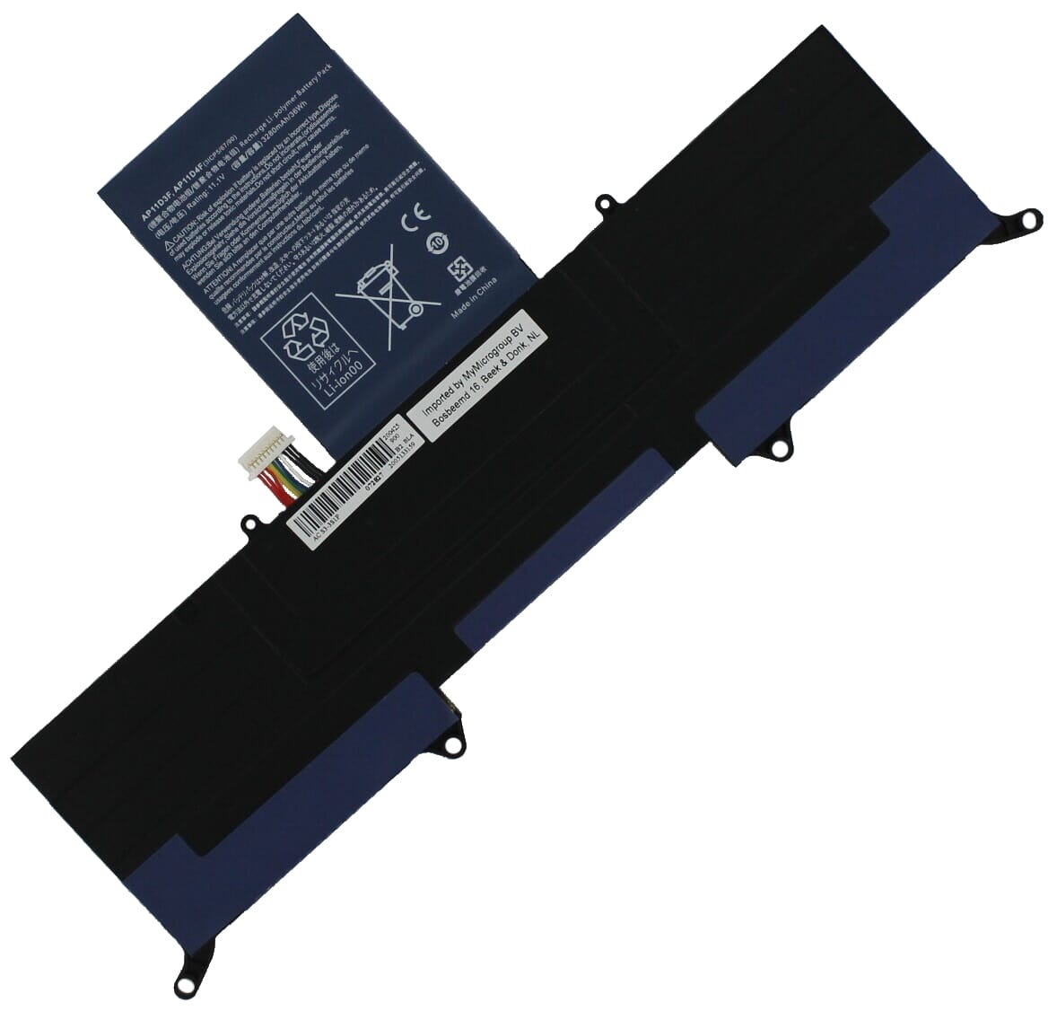 Batteria per laptop sostitutiva 3000MAH