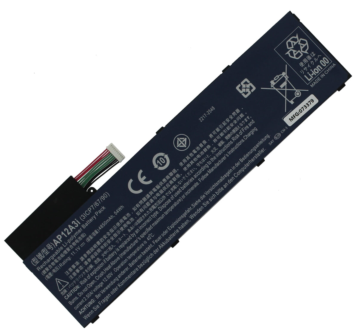 Batteria per laptop Blu-Basic 4860 MAH