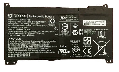 Batteria per laptop HP 3930 mAh