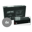 Yanec ups set sostituzione batteria rbc88 (cavi esclusi)