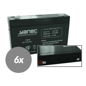 Yanec ups set sostituzione batteria rbc88 (cavi esclusi)
